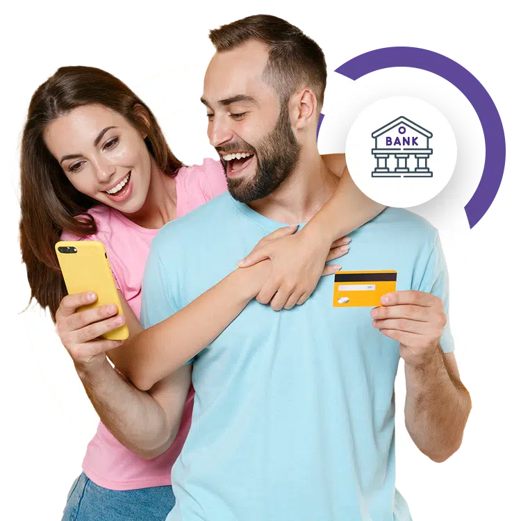 Happy Couple bank account