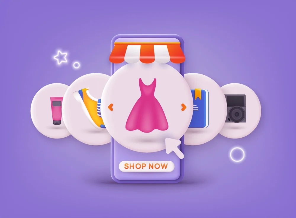 ecommerce App concept