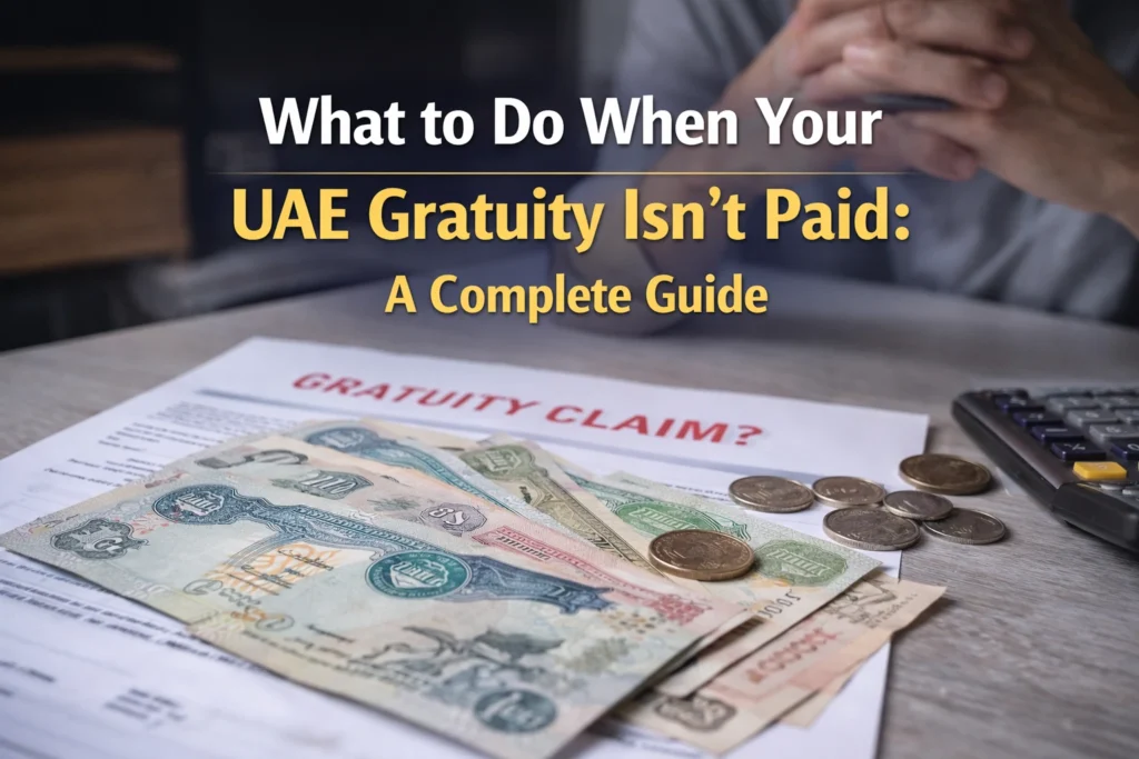 UAE Gratuity Isn’t Paid